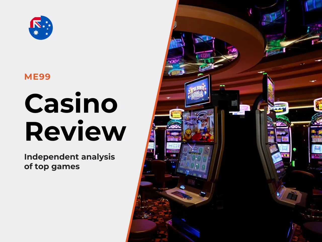 What ME99 Casino offers Australian players