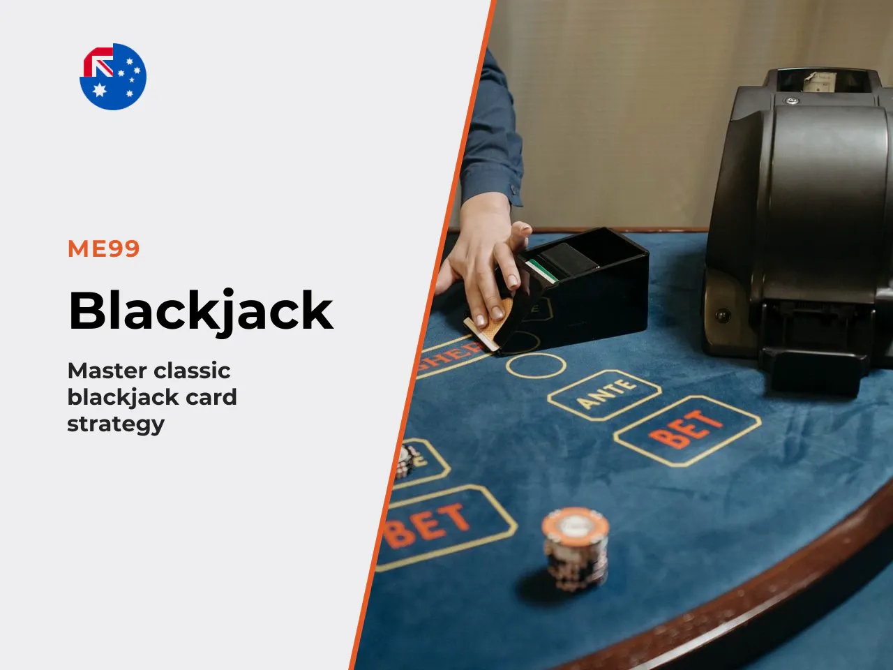 Casino products, with blackjack among the